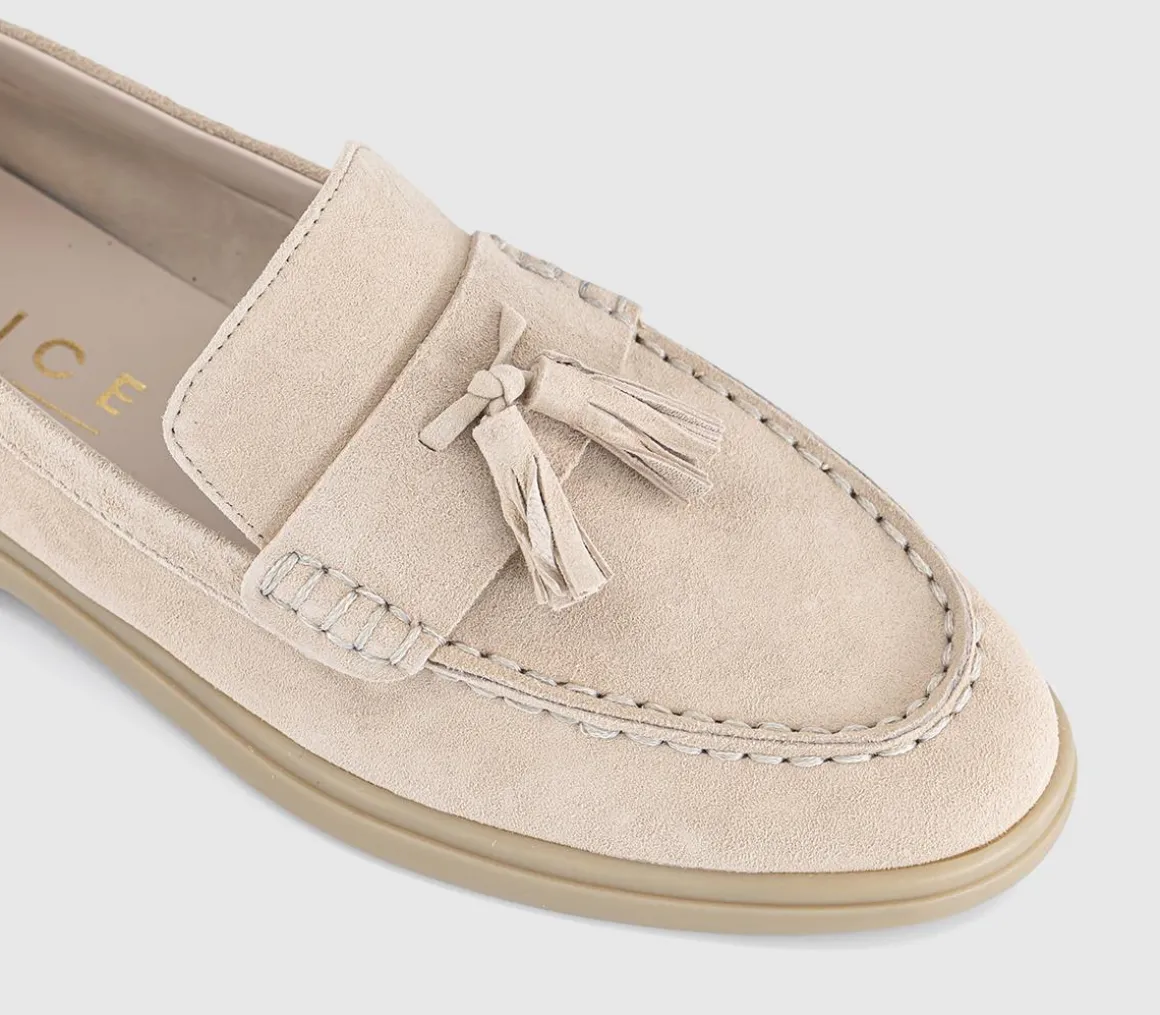 Fay Suede Tassel Loafers