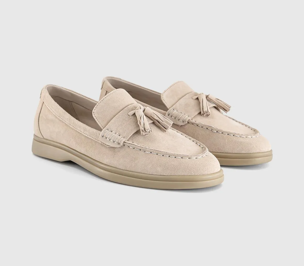 Fay Suede Tassel Loafers