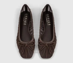Fearless Mesh Ruched Ballet Flats