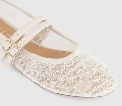 Fenix Double Strap Mary Jane Ballet Pumps