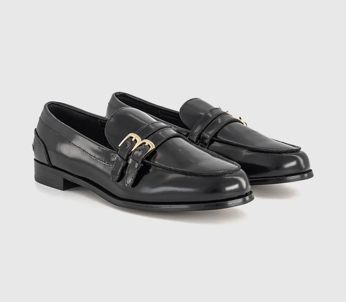 Fernando Double Strap Detail Loafers