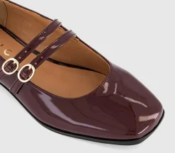 Fiction Double Strap Mary Jane Ballet Shoes