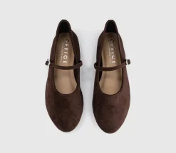 Fifi Single Strap Mary Jane Ballet Pumps