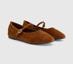 Fifi Single Strap Mary Jane Ballet Pumps