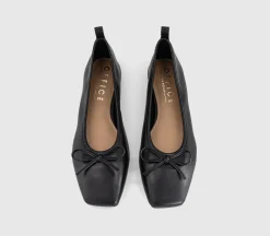 Finti Square Toe Soft Ballet Pumps