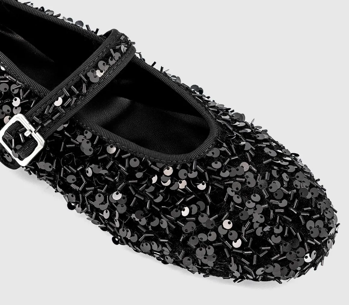 Firework Sequin Ballet Shoes