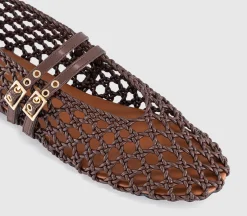 Flirt Woven Mary Janes