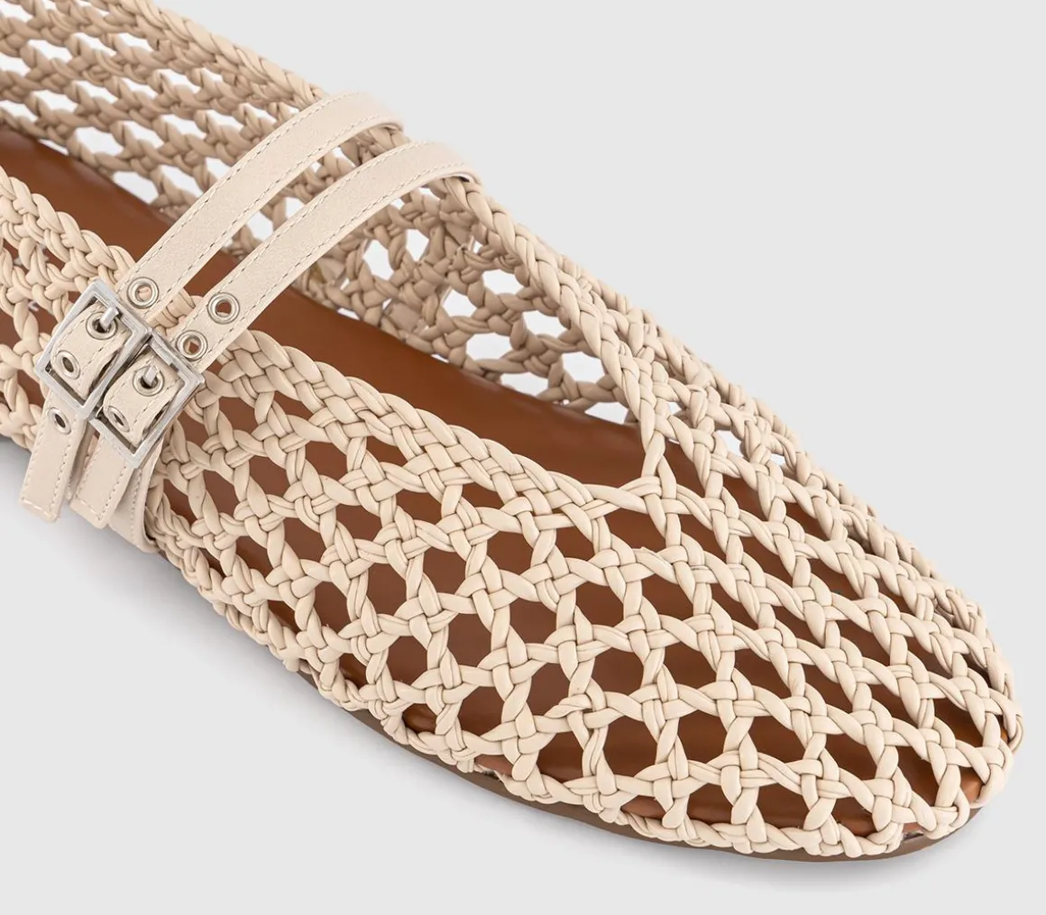 Flirt Woven Mary Jane Shoes