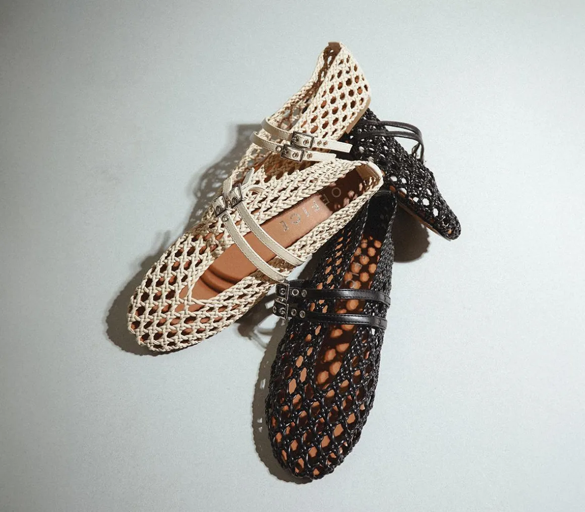 Flirt Woven Mary Jane Shoes