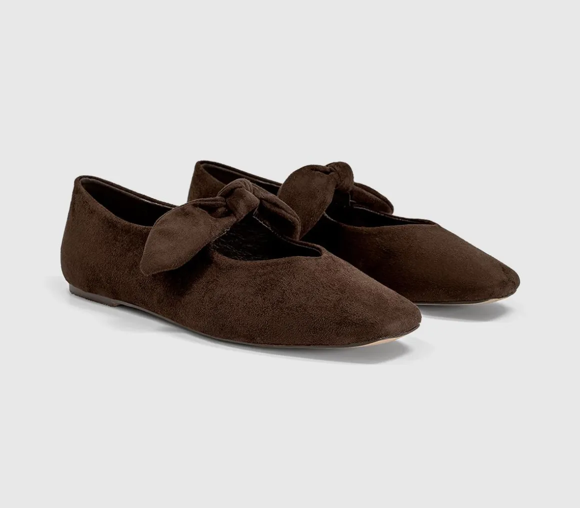 Fliss Bow Ballerina Flats