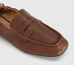 Flux Elastic Back Penny Loafers