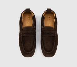Fondant Square Toe Ruched Loafers