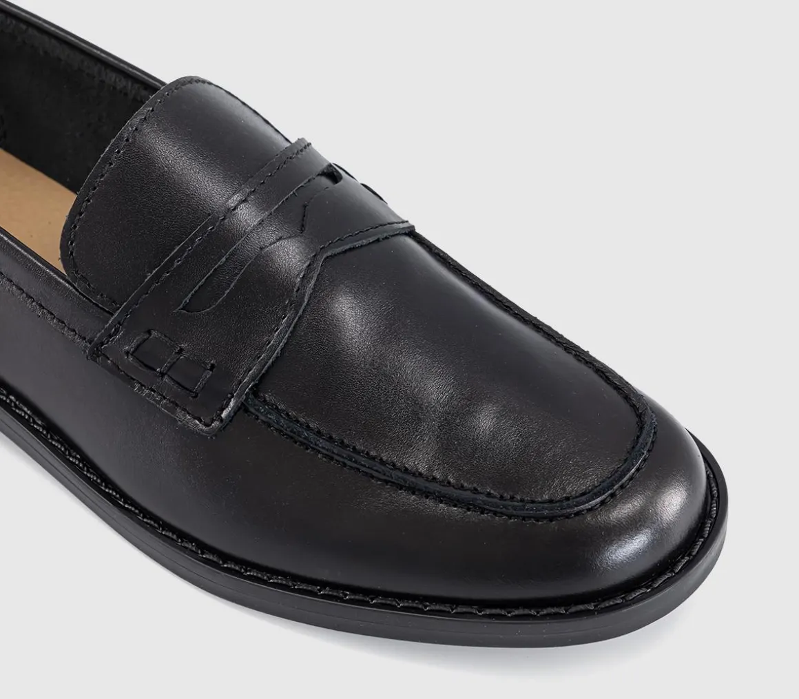 Forerro Square Toe Penny Loafers