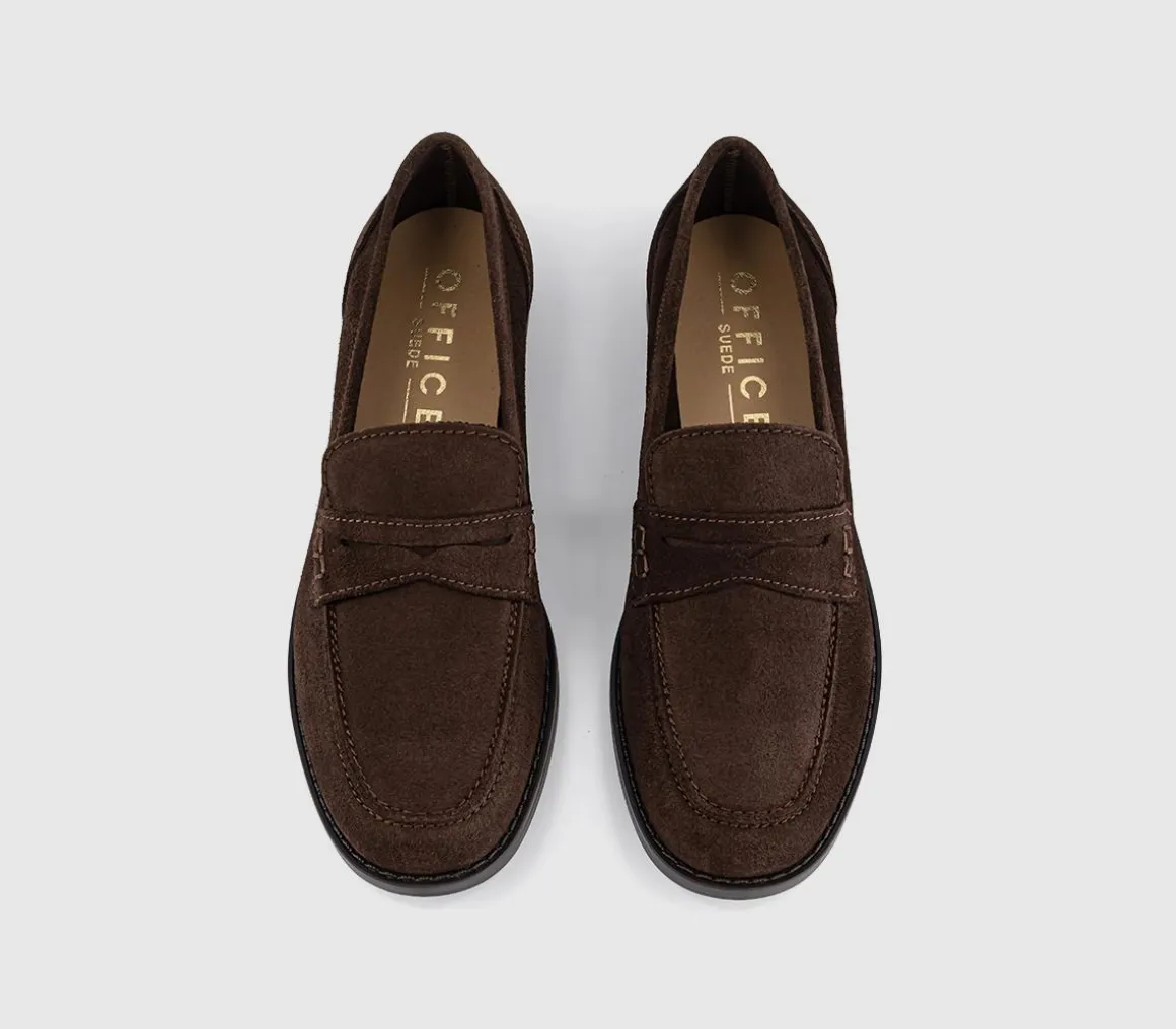 Forerro Square Toe Penny Loafers