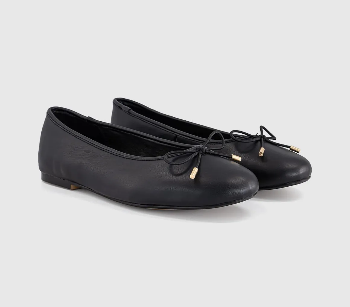 Fraggle Bow Ballerina Pumps