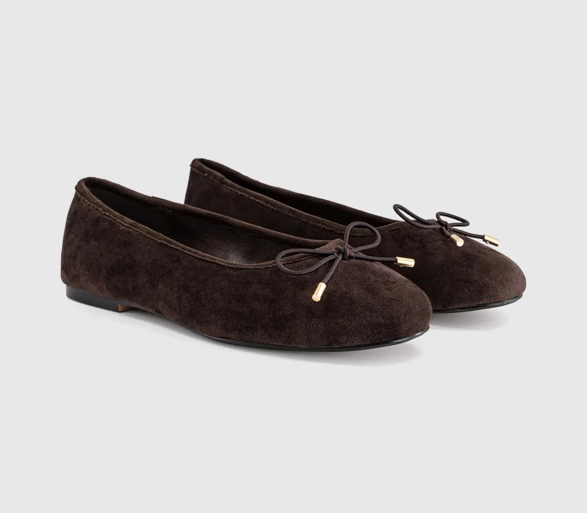 Fraggle Bow Ballerina Pumps