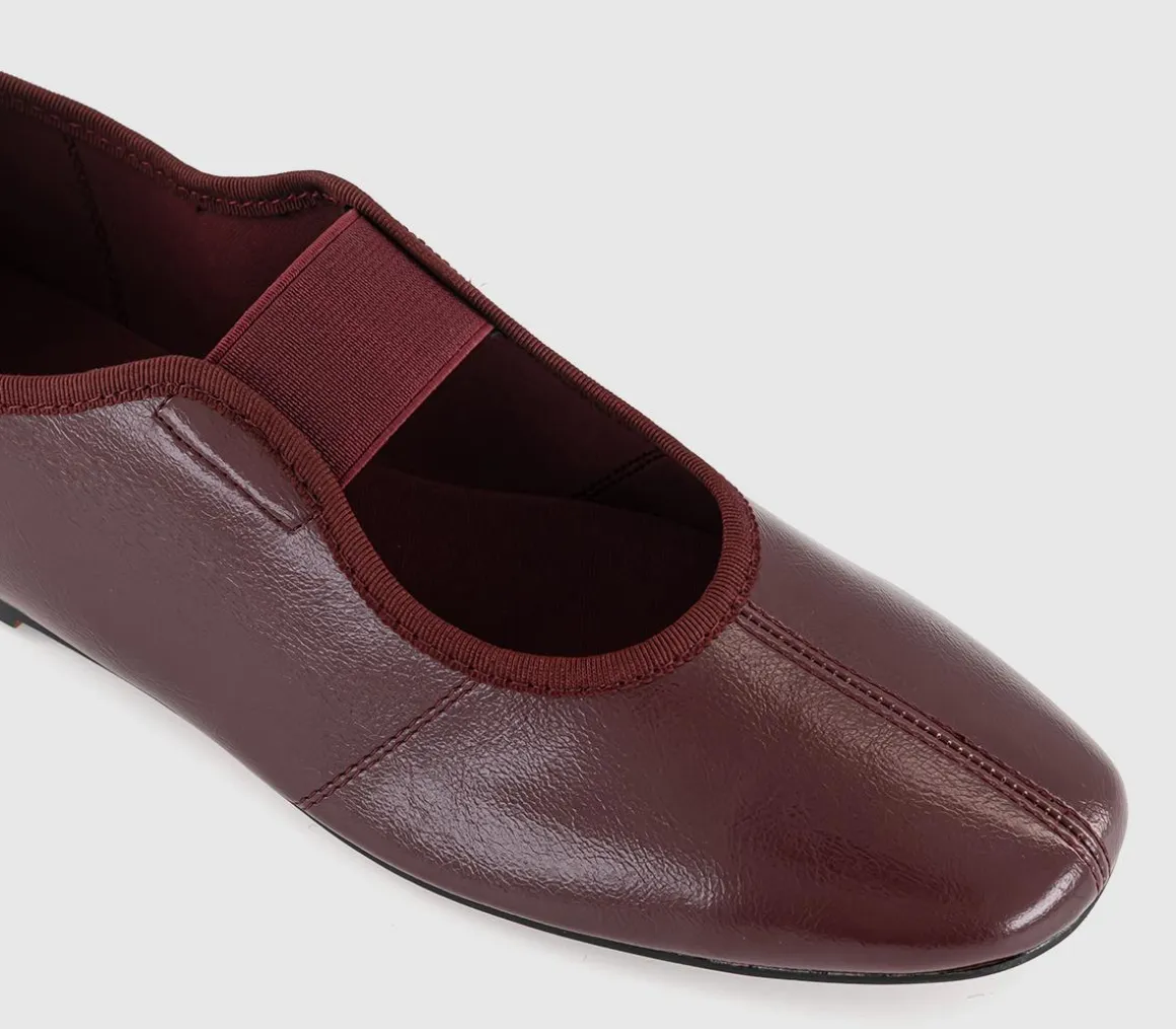 Fraser Soft Elastic Mary Jane Ballet Flats