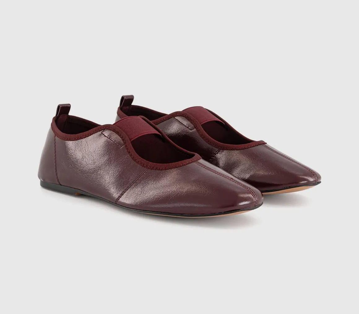 Fraser Soft Elastic Mary Jane Ballet Flats