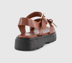 Gemma Double Buckle Chunky Kids Sandals