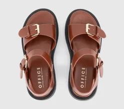 Gemma Double Buckle Chunky Kids Sandals