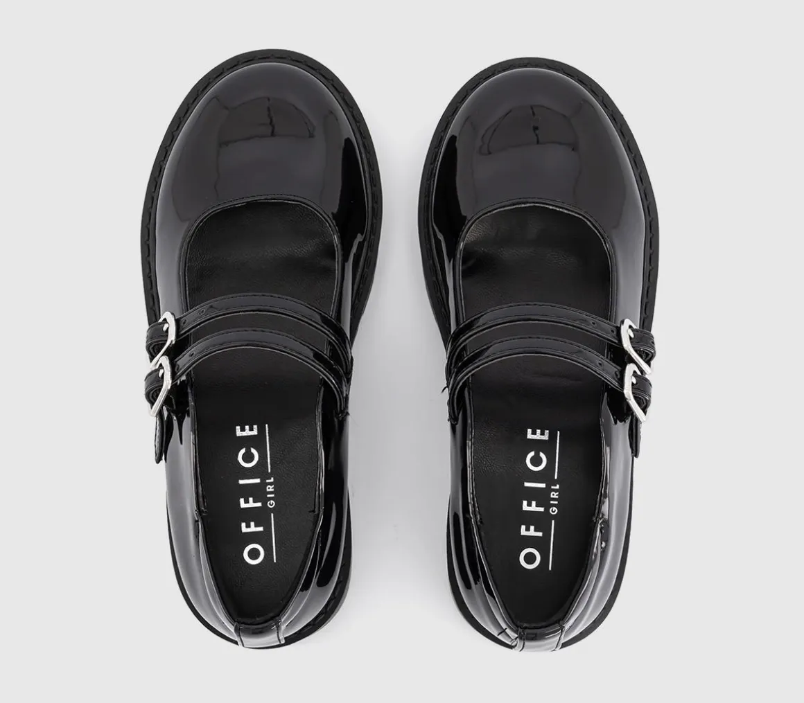 Gilly Chunky Mary Jane Kids Shoes
