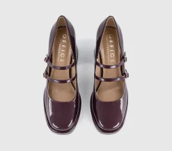 Haisley Platform Mary Jane Heels