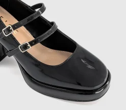 Haisley Platform Mary Jane Heels