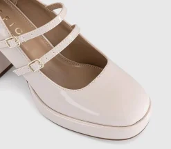Haisley Platform Mary Jane Heels