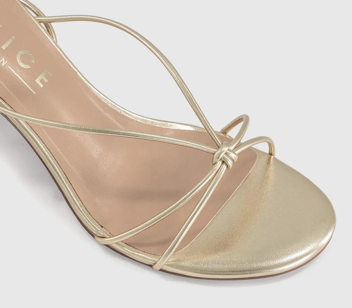 Harbour Multi Strap Block Heels