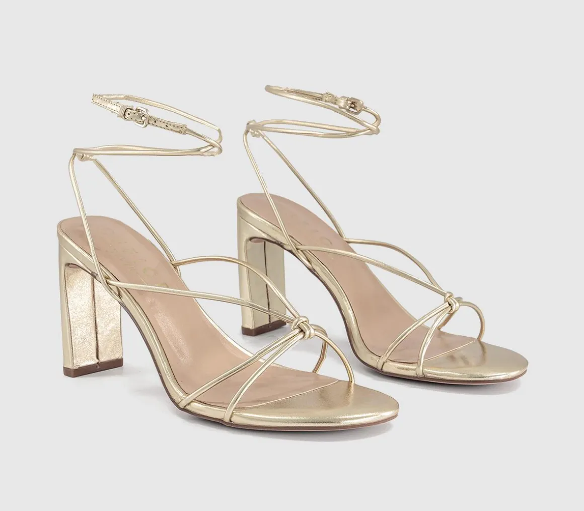 Harbour Multi Strap Block Heels