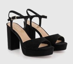 Havoc Round Toe Platform Heeled Sandals