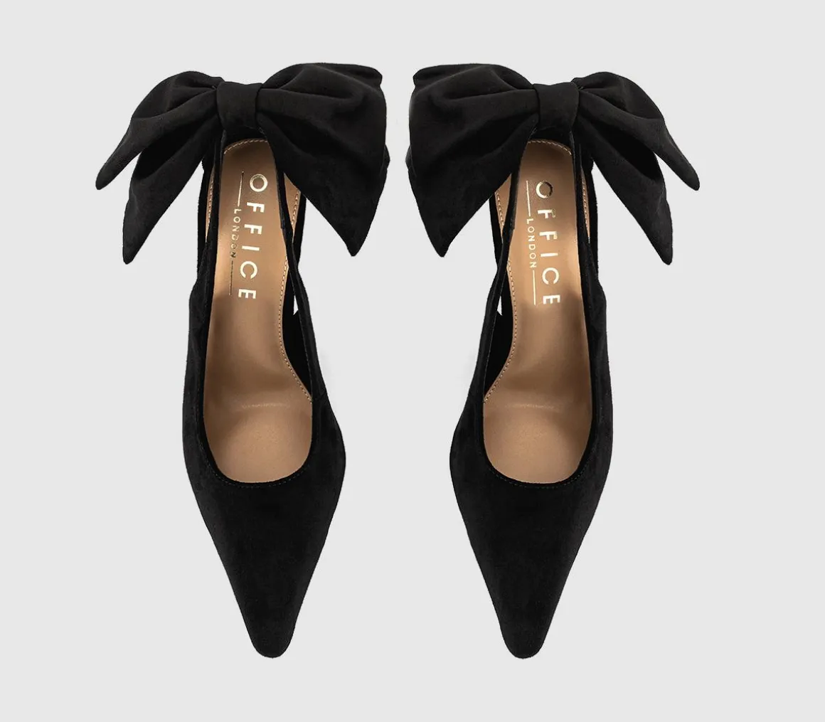 Heist Bow Back Court Heels