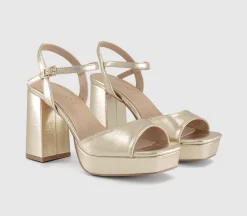 Helix Two Part Platform Heeled Sandals