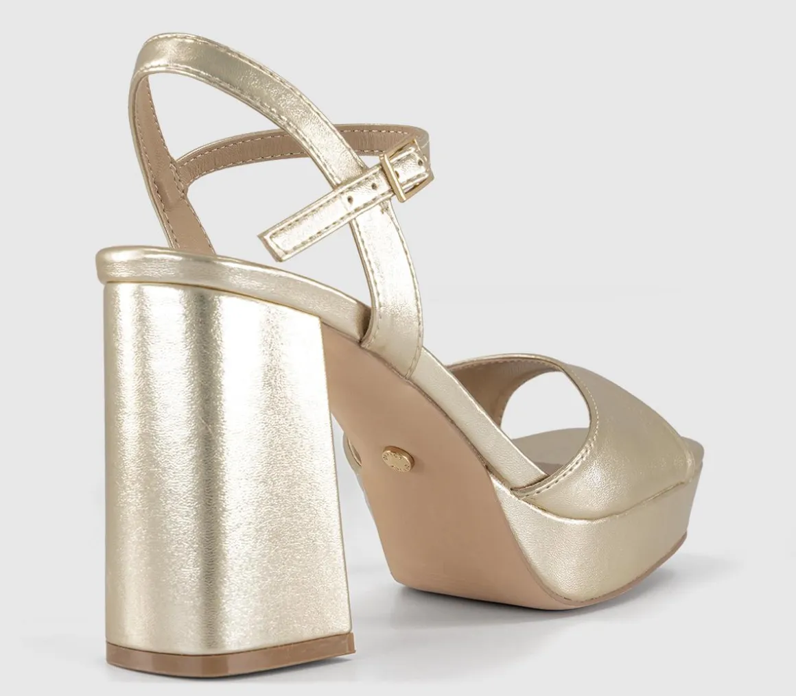 Helix Two Part Platform Heeled Sandals