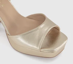 Helix Two Part Platform Heeled Sandals