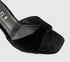 Hypnotise Bow Back Heeled Sandals
