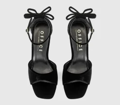 Hypnotise Bow Back Heeled Sandals