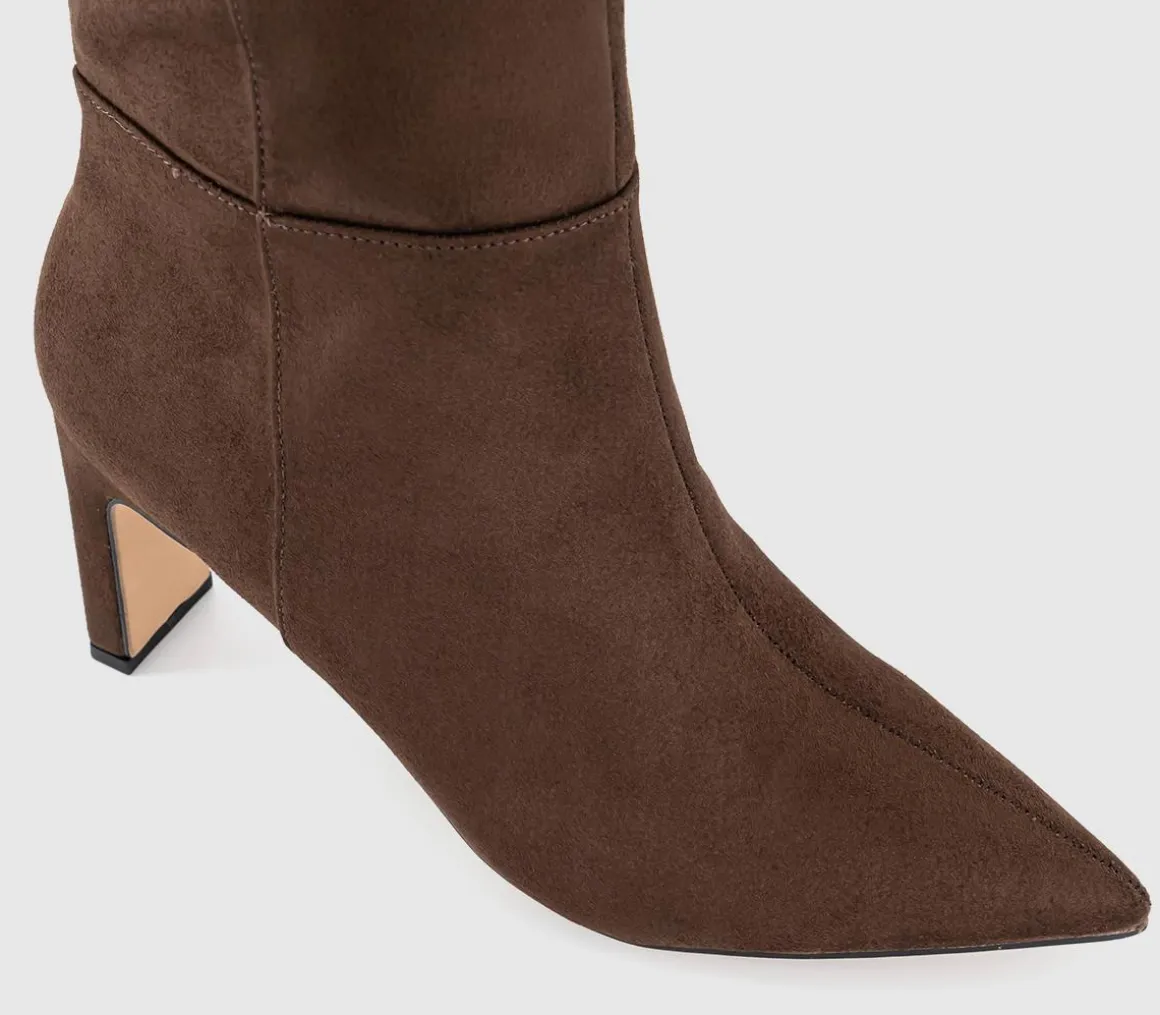 Kadell Pointed Toe Knee High Boots