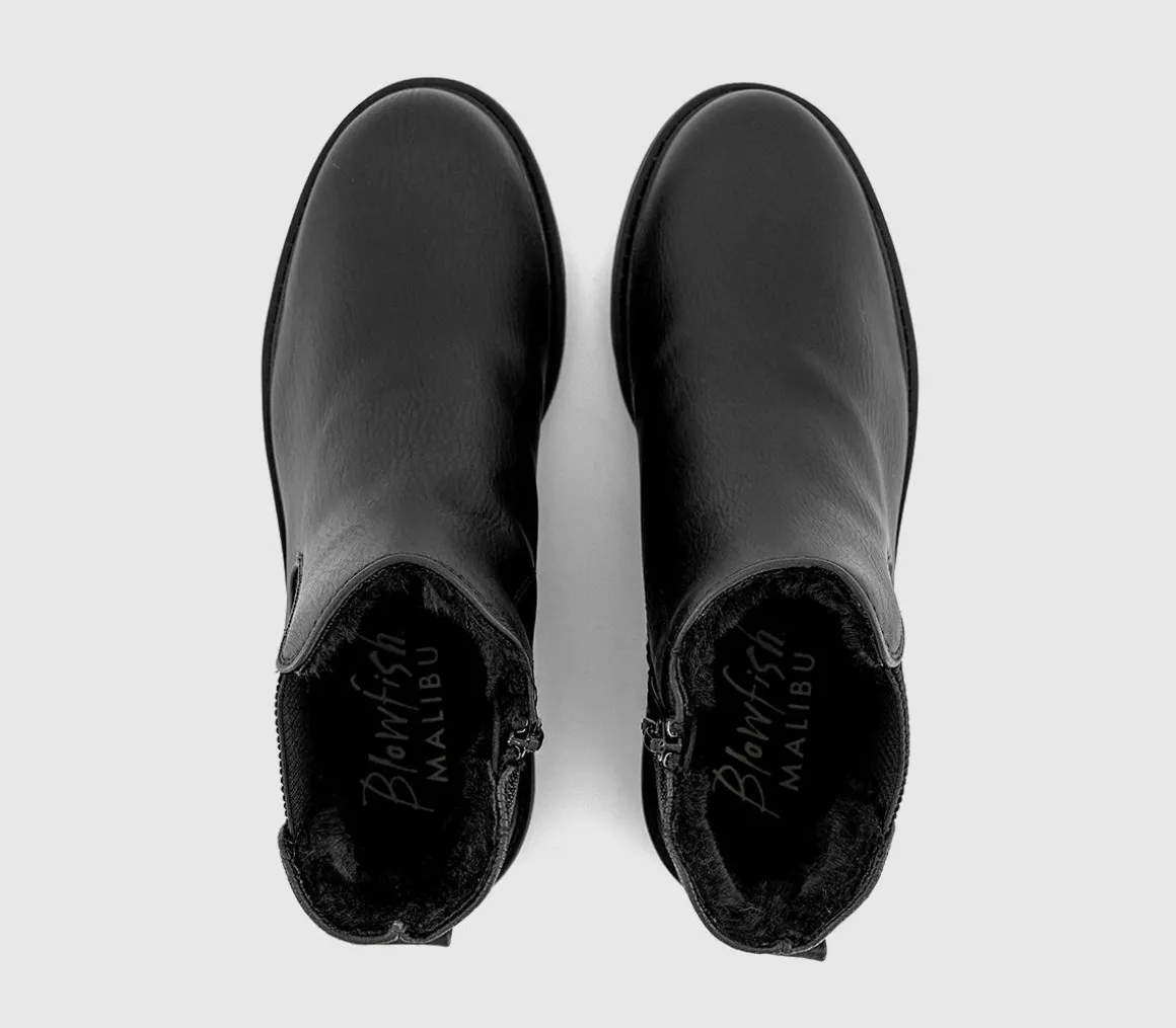 Kali Fur Lined Chelsea Boots