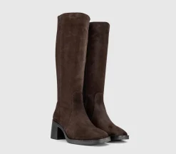 Karamel Knee High Block Heel Boots