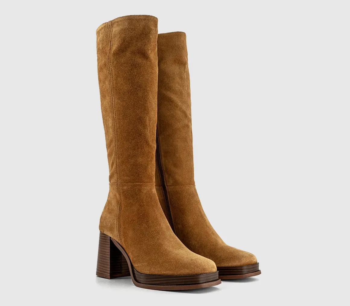 Kendrick Platform Knee Boots