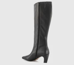 Kensington Curve Heel Knee High Boots