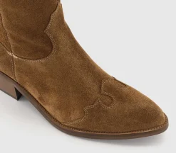 Kezia Heeled Western Knee Boots