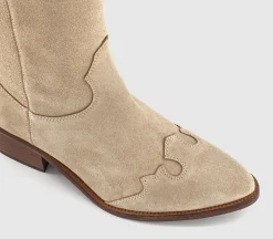 Kezia Heeled Western Knee Boots
