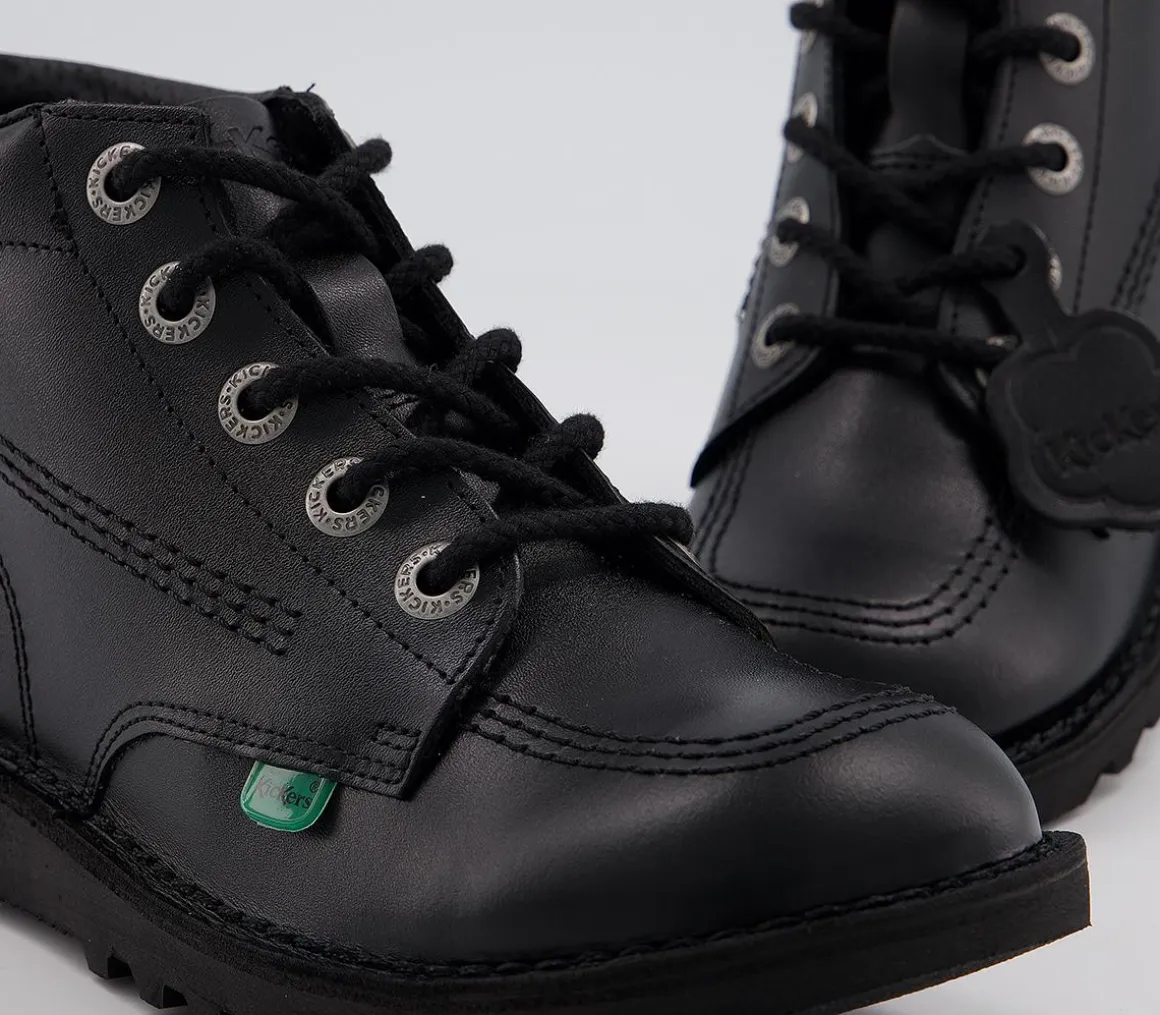 Kick Hi Leather Youth Boots
