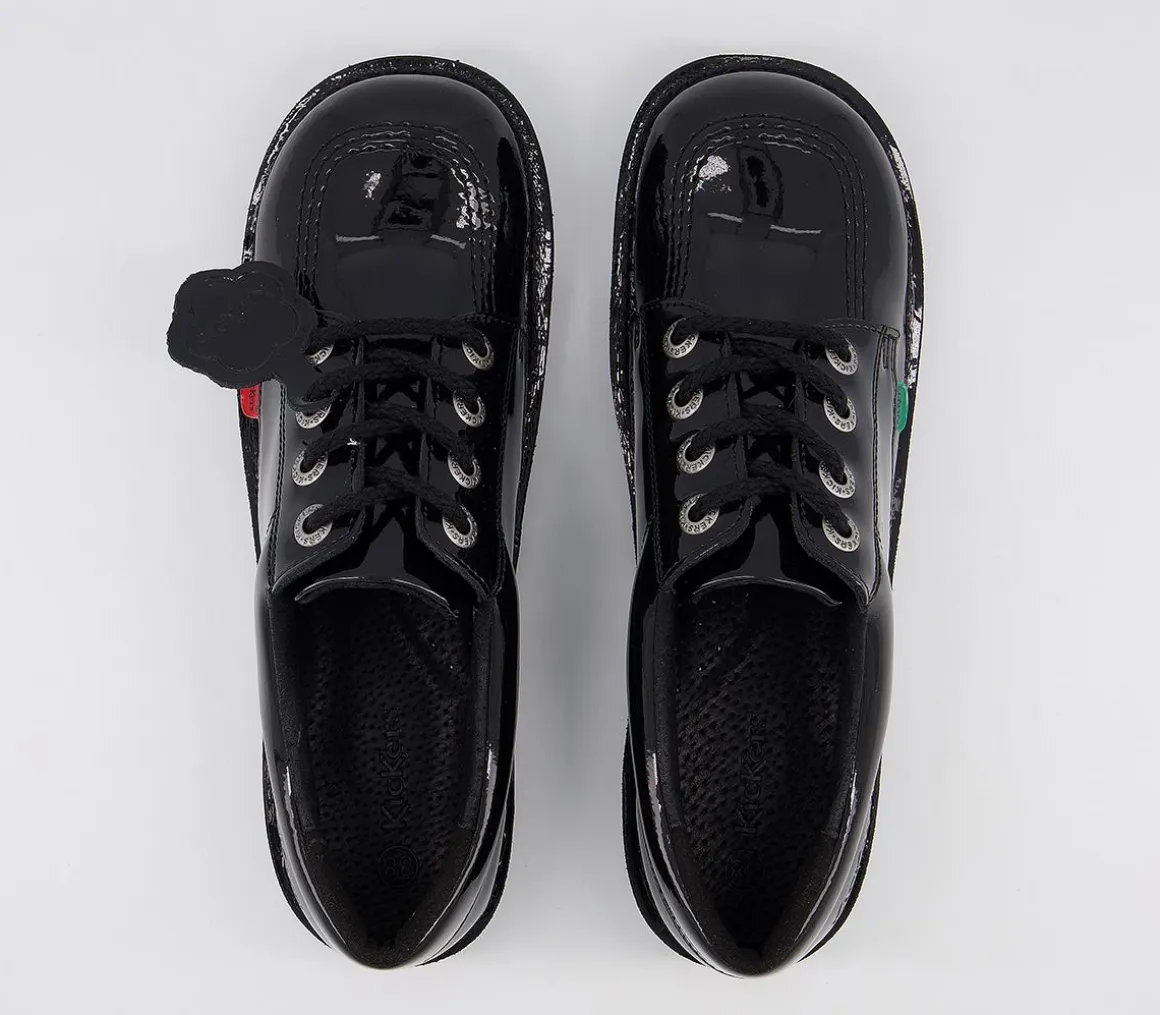Kick Lo Patent Youth Shoes