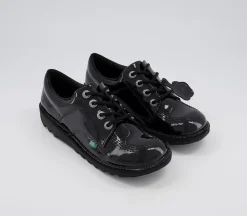 Kick Lo Patent Youth Shoes