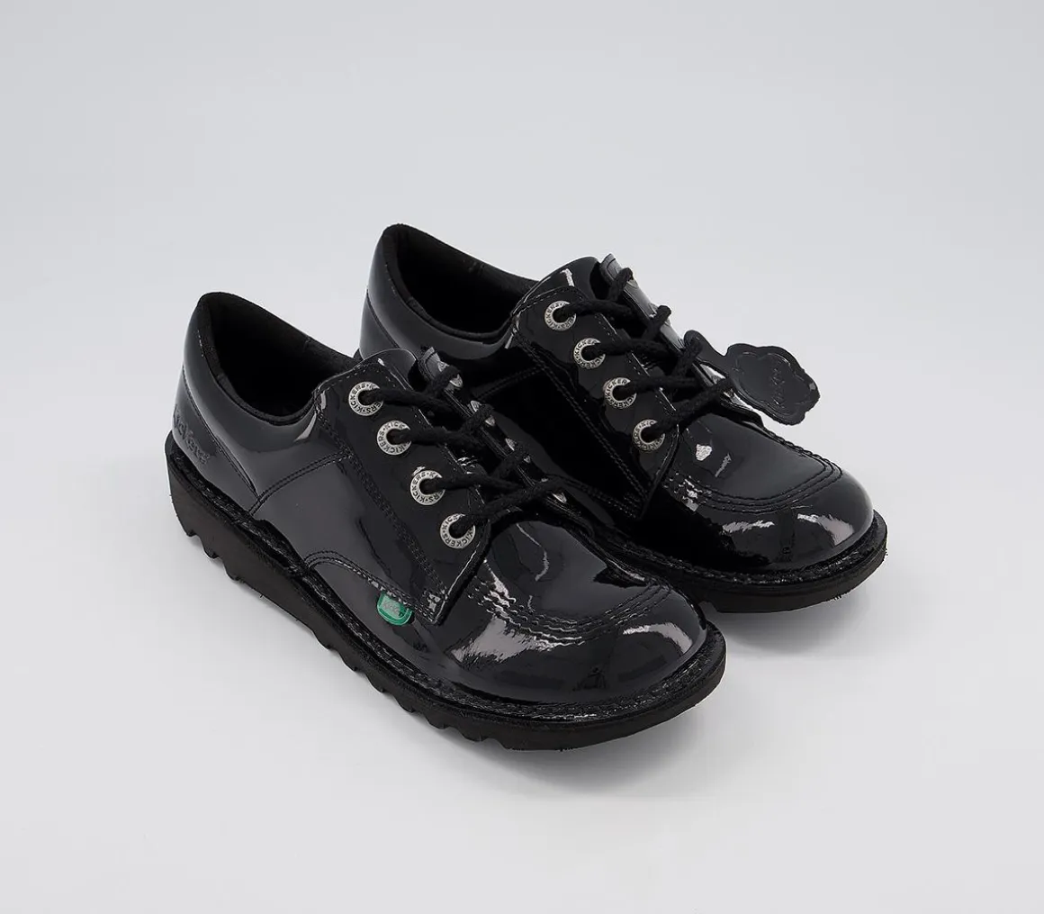 Kick Lo Patent Youth Shoes