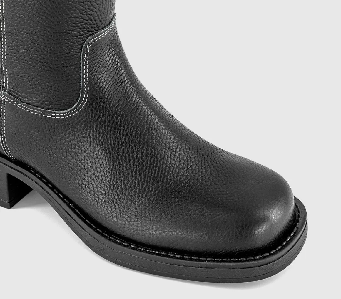 Kickstart Chunky Calf Boots