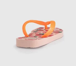 Kids Flores Flip Flops
